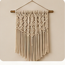 Textural wall hanging